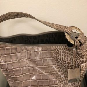 Lot of 3 bags, Furla croc, Michael Kors, Cole Haan